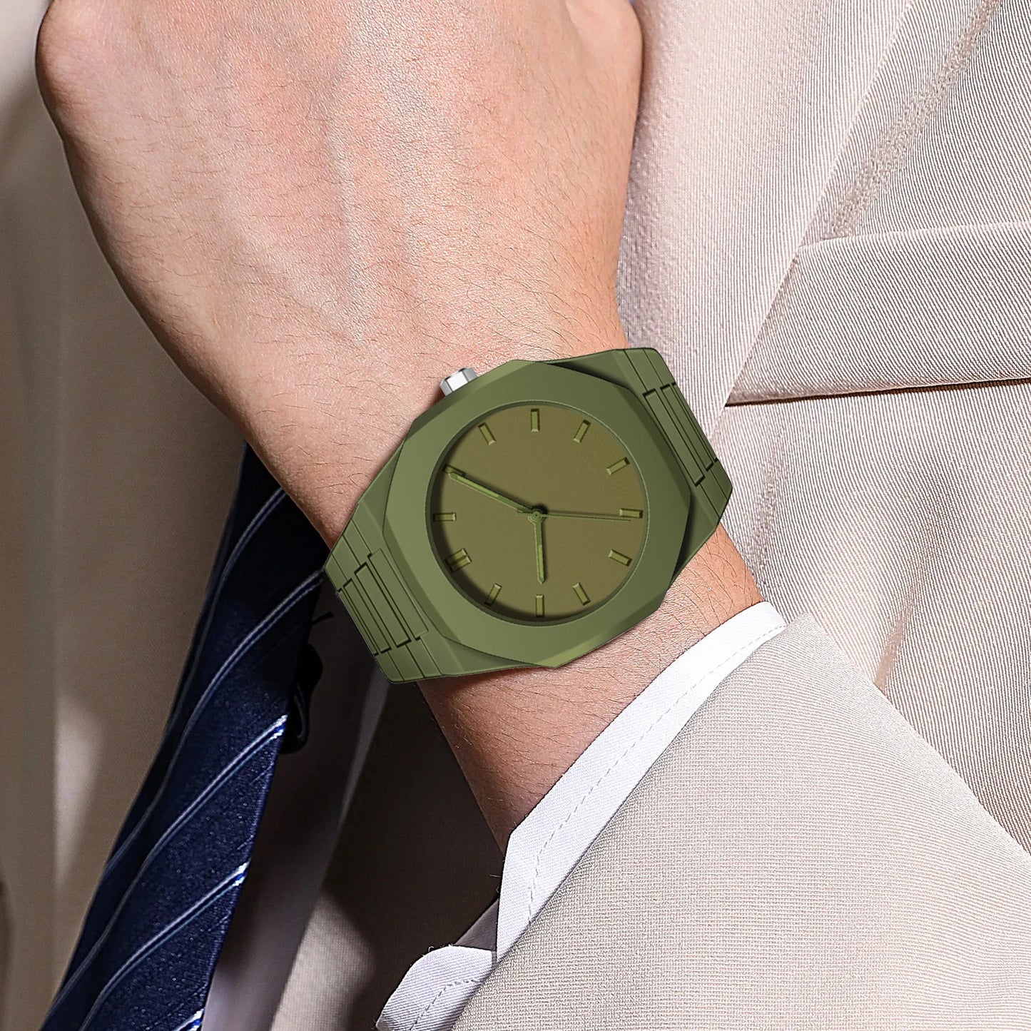 New Modern Creative Aura Watch Creative Design Waterproof Energy Watches for Men