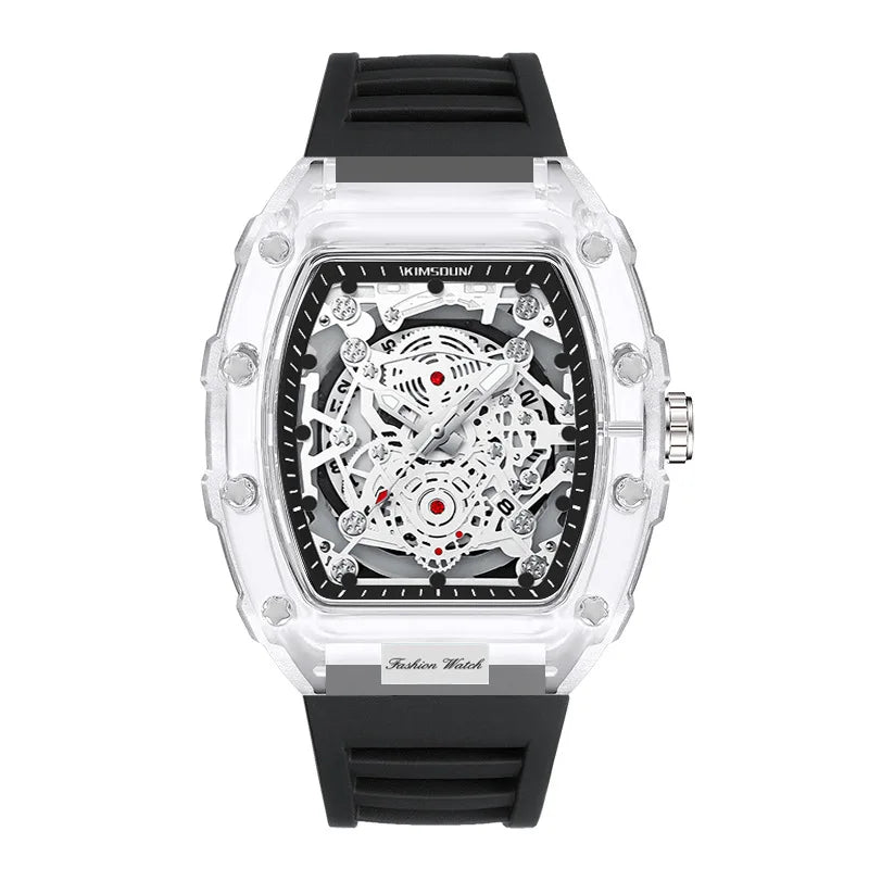 Fashionable Men’s Watch — BK134 Barrel Design, Waterproof Sports Clock