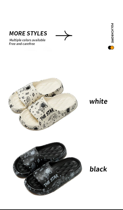 Slippers for Women: Summer Outdoor, Indoor Home, Bathroom + Non-Slip