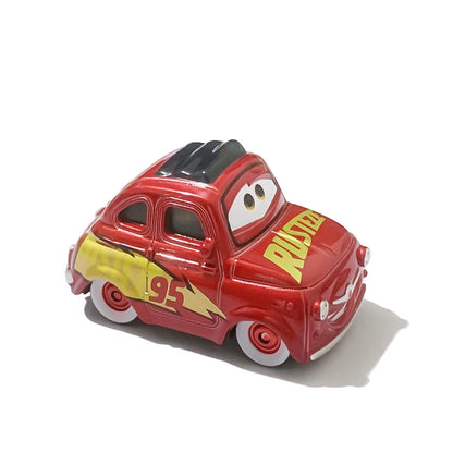 Cars 1:55 Die-Cast Toy Cars (Disney Pixar) – Lightning McQueen, Chick Hicks, The King, Jackson Storm