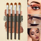 10-Piece Soft Fluffy Makeup Brush Set – Foundation, Powder, Eyeshadow, Kabuki
