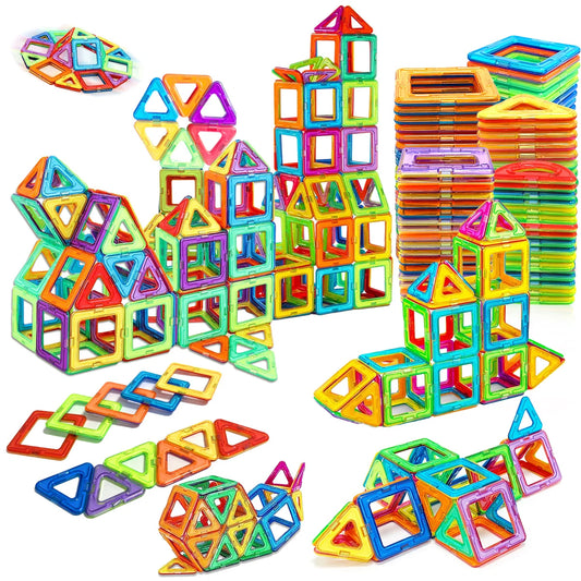 STEM Learning Magnetic Blocks — Medium DIY Construction Toys