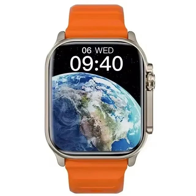 Smartwatch T900 U2 – 49mm Bluetooth Call, NFC, GPS, Wireless Charging, Music & Games (2024)