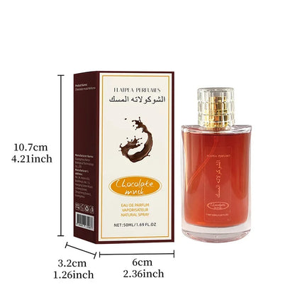Chocolate Perfume Brand New Musk Arabian High Quality Long-lasting Light Fragrance Fresh Charm Ladies Dating Pheromone Fragrance