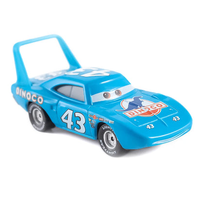 Cars 1:55 Die-Cast Toy Cars (Disney Pixar) – Lightning McQueen, Chick Hicks, The King, Jackson Storm