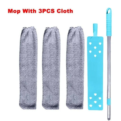 Telescopic Duster Brush – Long-Handle Gap Cleaner for Bedside & Sofa, Dust Removal Tool