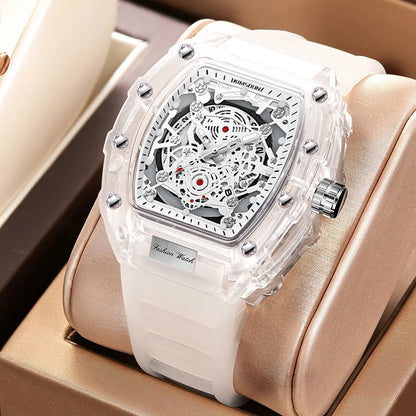 Fashionable Men’s Watch — BK134 Barrel Design, Waterproof Sports Clock