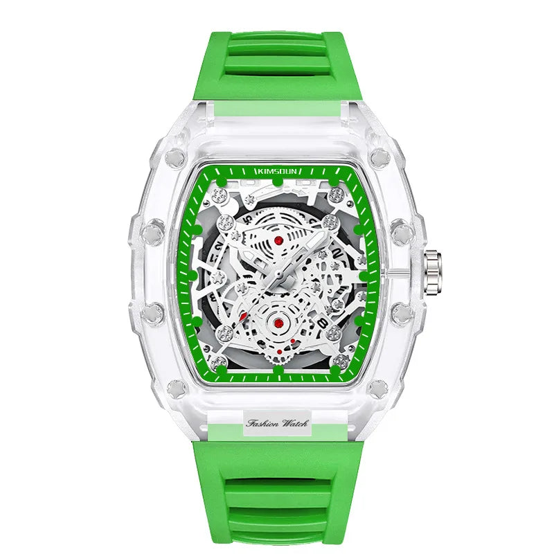 Fashionable Men’s Watch — BK134 Barrel Design, Waterproof Sports Clock