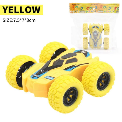 Safe Kids’ Pull-Back Car – Inertia Motion, Fall-Resistant Toy Vehicle