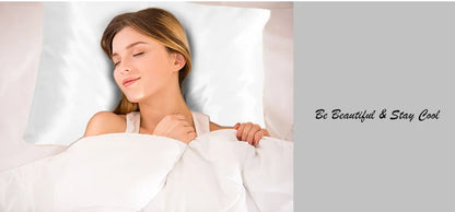 JuwenSilk Silk Pillowcase (Queen) – Natural Mulberry Silk, Smooth, Gentle on Hair & Skin