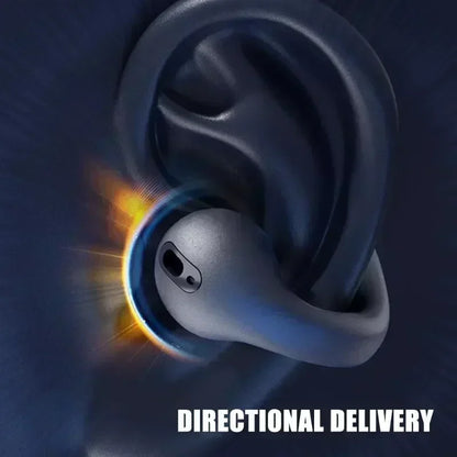 T75 Bone Conduction Headphones – Wireless Bluetooth 5.3, HiFi Sound, Waterproof