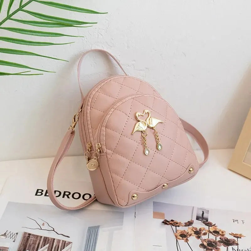 Ladies’ Fashion Backpack by Rilibegan — Ins New Style, Mini Crossbody/Backpack