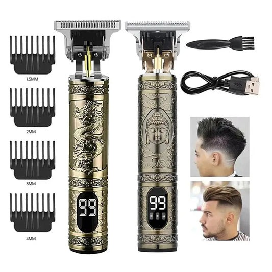 T9 Professional Hair Clipper for Men – Electric Cutting Machine, Rechargeable Barber Shaver