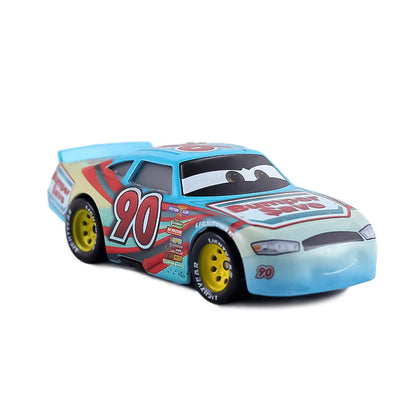 Cars 1:55 Die-Cast Toy Cars (Disney Pixar) – Lightning McQueen, Chick Hicks, The King, Jackson Storm