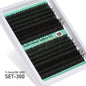 600pcs DIY Eyelash Extensions Kit — Thick Fluffy 30D/100D, Mix Length