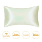 JuwenSilk Silk Pillowcase (Queen) – Natural Mulberry Silk, Smooth, Gentle on Hair & Skin