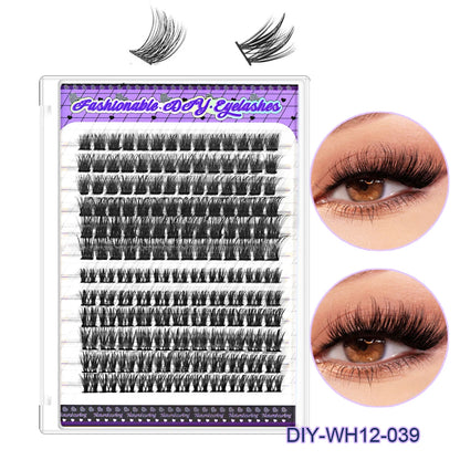600pcs DIY Eyelash Extensions Kit — Thick Fluffy 30D/100D, Mix Length