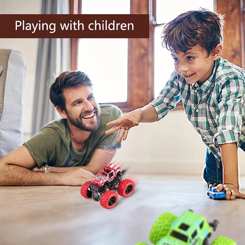 Kids’ Pull-Back Toy Car – Off-Road SUV, Four-Wheel Drive, Racing Gift
