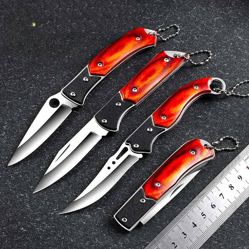 Portable Pocket Folding Knife — Metal Outdoor Survival Hand Tool