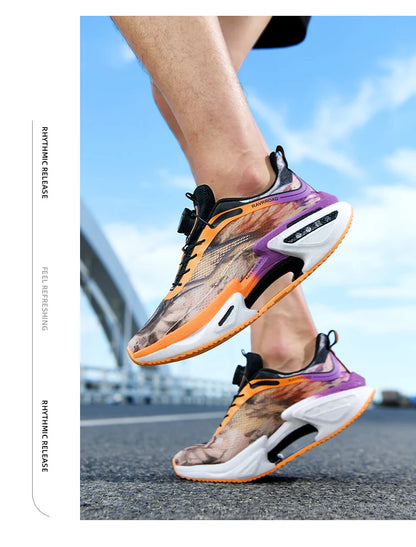 Running Shoes for Marathon Training — Men, Breathable & Lightweight