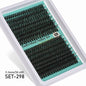 600pcs DIY Eyelash Extensions Kit — Thick Fluffy 30D/100D, Mix Length
