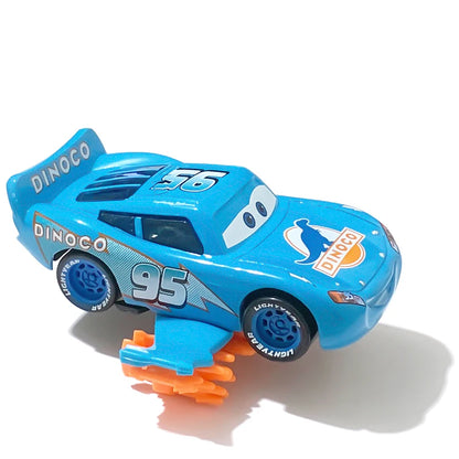 Cars 1:55 Die-Cast Toy Cars (Disney Pixar) – Lightning McQueen, Chick Hicks, The King, Jackson Storm
