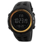 Electronic Watch for Men — Military Style, Luminous Multifunction LED Digital Wristwatch