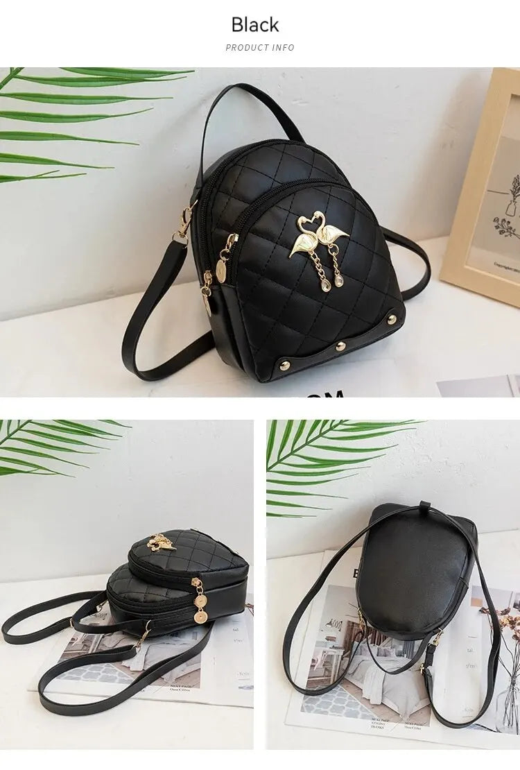Ladies’ Fashion Backpack by Rilibegan — Ins New Style, Mini Crossbody/Backpack
