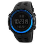 Electronic Watch for Men — Military Style, Luminous Multifunction LED Digital Wristwatch
