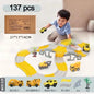 Educational Electric Track Car Set – 137–467 Pieces, Build & Learn Toy for Kids