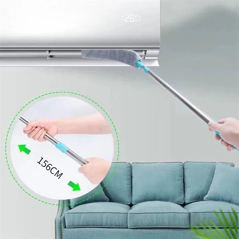 Telescopic Duster Brush – Long-Handle Gap Cleaner for Bedside & Sofa, Dust Removal Tool