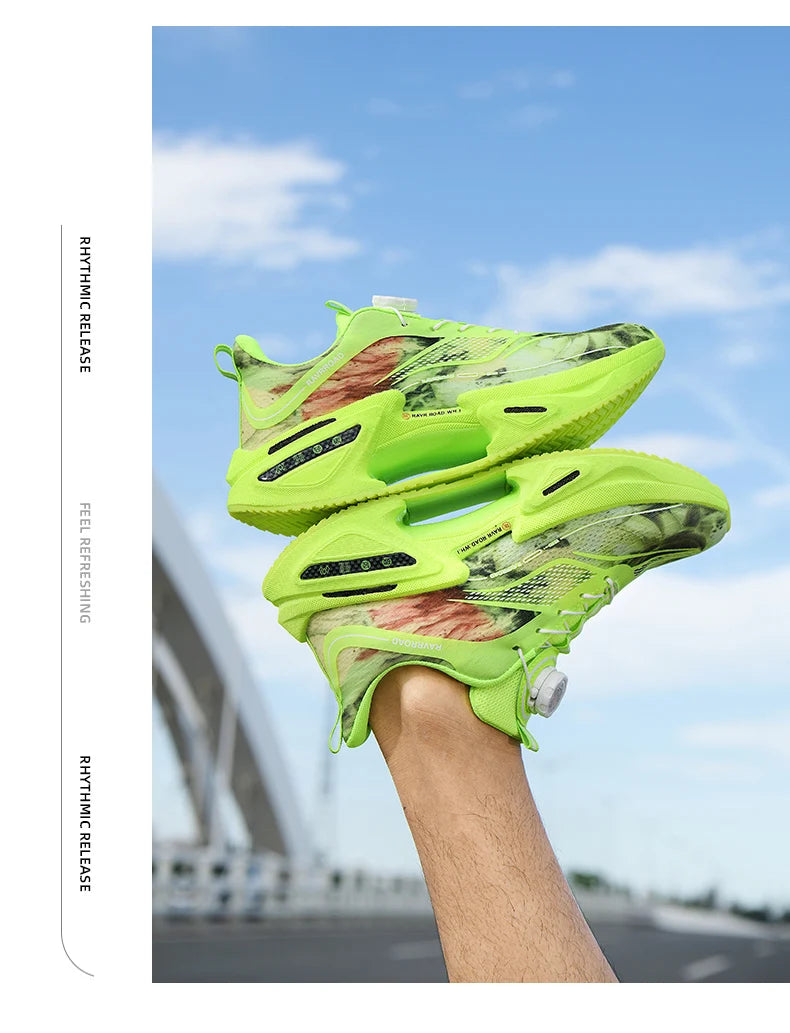 Running Shoes for Marathon Training — Men, Breathable & Lightweight
