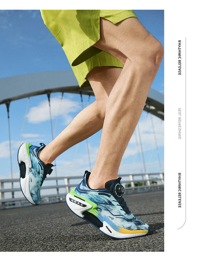 Running Shoes for Marathon Training — Men, Breathable & Lightweight