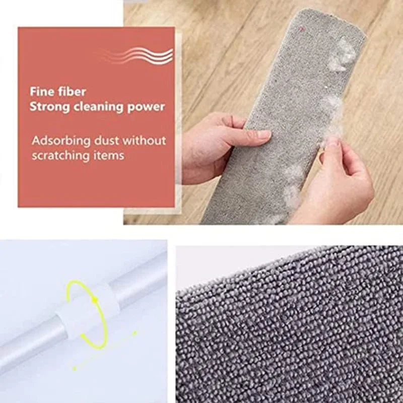 Telescopic Duster Brush – Long-Handle Gap Cleaner for Bedside & Sofa, Dust Removal Tool