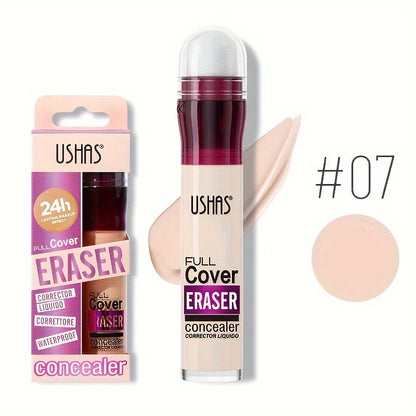Sponge Head Concealer for Dark Circles & Skin Issues — Long-Lasting Moisturizing Foundation