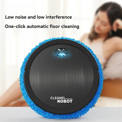 Floor Mopping Robots — Silent, Wet & Dry Cleaning, Smart Home Automatic Floor Scrubber