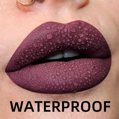 Matte Velvet Lip Gloss Collection – 19 Colors (Waterproof Liquid Lipstick & Lip Gloss)