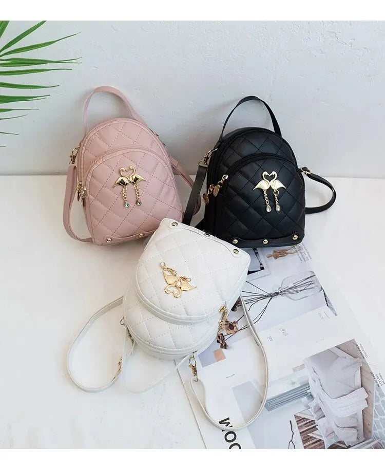 Ladies’ Fashion Backpack by Rilibegan — Ins New Style, Mini Crossbody/Backpack