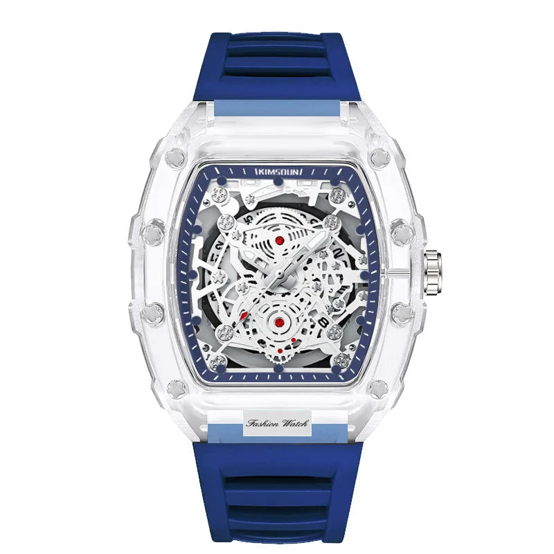 Fashionable Men’s Watch — BK134 Barrel Design, Waterproof Sports Clock