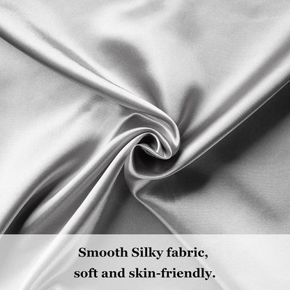 JuwenSilk Silk Pillowcase (Queen) – Natural Mulberry Silk, Smooth, Gentle on Hair & Skin