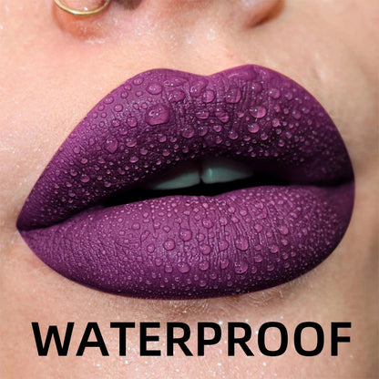 Matte Velvet Lip Gloss Collection – 19 Colors (Waterproof Liquid Lipstick & Lip Gloss)