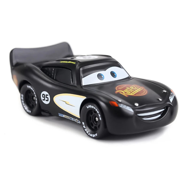 Cars 1:55 Die-Cast Toy Cars (Disney Pixar) – Lightning McQueen, Chick Hicks, The King, Jackson Storm