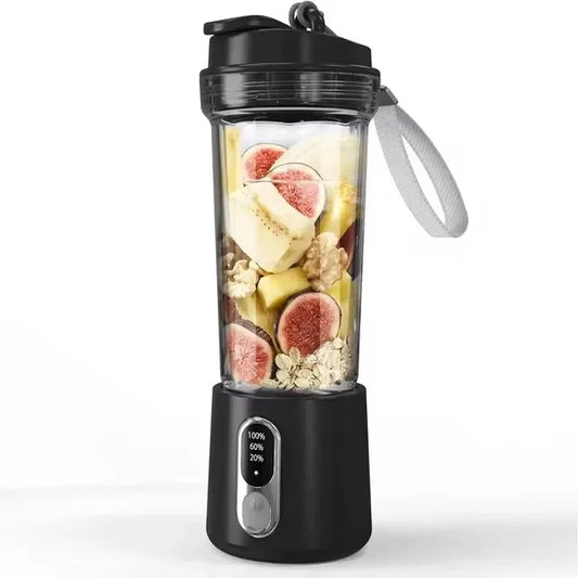500ml Wireless Portable Juicer — USB Rechargeable, Intelligent Juice Cup, Mini Blender for Kitchen & Camping