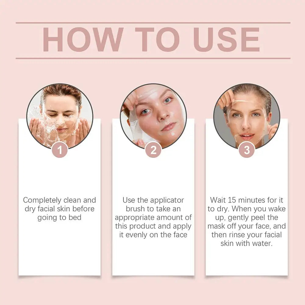 Collagen Overnight Wrapping Facial Mask — Korean Night Care, Deep Hydration, 75ml