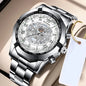 Men’s Mechanical Watch – Automatic Movement, Calendar, Waterproof, Large Dial