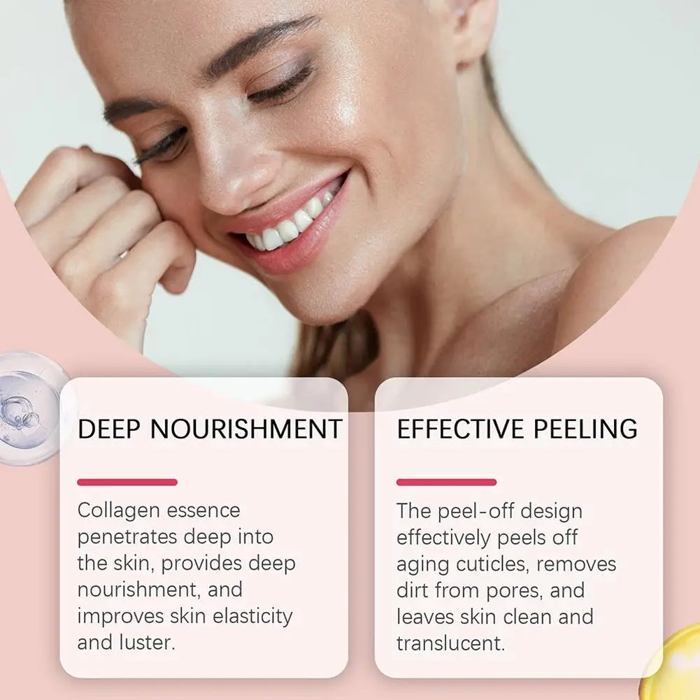 Collagen Overnight Wrapping Facial Mask — Korean Night Care, Deep Hydration, 75ml