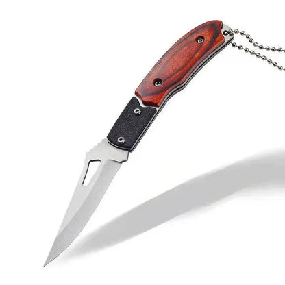 Portable Pocket Folding Knife — Metal Outdoor Survival Hand Tool
