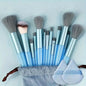 10-Piece Soft Fluffy Makeup Brush Set – Foundation, Powder, Eyeshadow, Kabuki