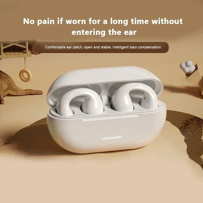 T75 Bone Conduction Headphones – Wireless Bluetooth 5.3, HiFi Sound, Waterproof