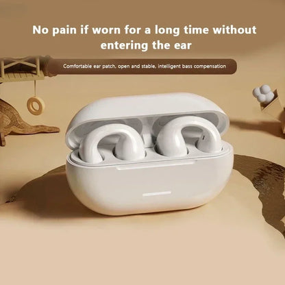 T75 Bone Conduction Headphones – Wireless Bluetooth 5.3, HiFi Sound, Waterproof